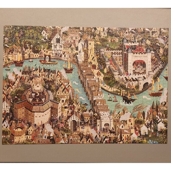 The World of Shakespeare by Adam Simpson 1000 Piece Jigsaw Puzzle - Picture 10 of 10